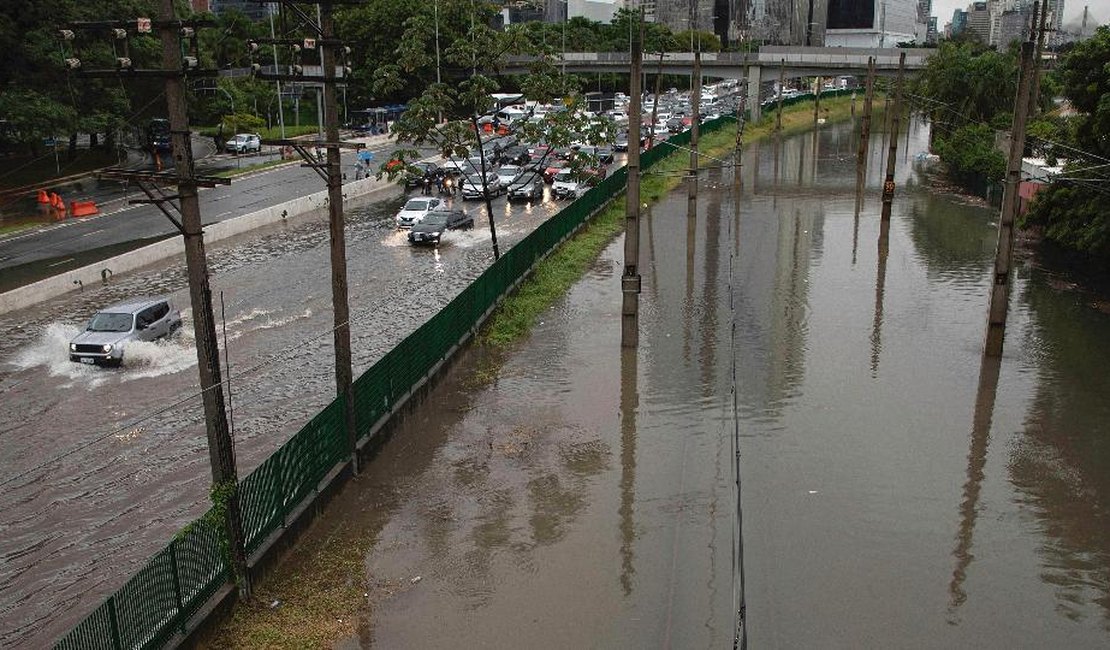 Volume de chuva em São Paulo é o segundo maior para mês o de fevereiro