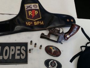 Homem é preso com arma de fogo em Palmeira dos Índios