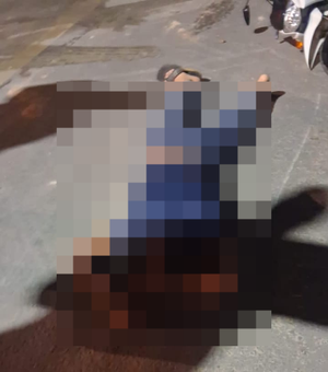 Homem fica ferido após sofrer acidente de moto em São Luís do Quitunde