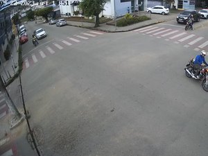 Câmeras de vídeo flagram roubo de motocicleta em Palmeira