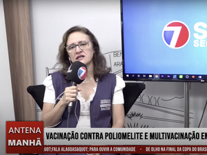 Baixa adesão à campanha de vacinação contra a poliomielite preocupa Secretaria de Saúde de Arapiraca