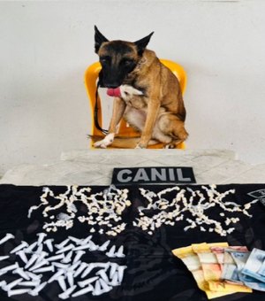 Mulher tenta esconder drogas nos seios e em camisinha, mas é presa em Arapiraca