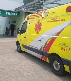 Motociclista fica ferido após colidir contra carro estacionado na zona rural de Arapiraca