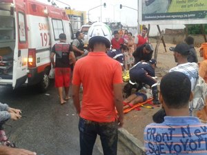 Acidente na Avenida José Alexandre deixa três feridos