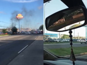 [Vídeo] Em novo protesto, pais de alunos da rede municipal de Maceió bloqueiam trecho de avenida, no Tabuleiro