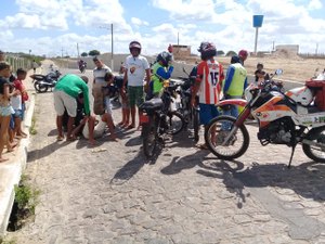 Colisão frontal deixa dois motociclistas feridos em Arapiraca