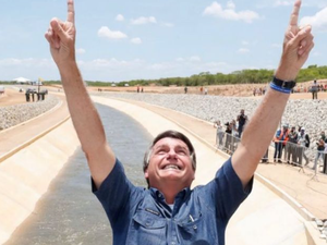 Jair Bolsonaro vai inaugurar obra hídrica em Pernambuco nesta quinta (21)