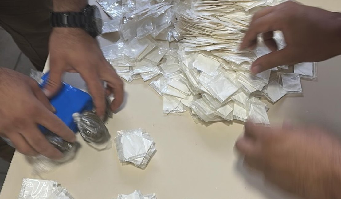 Polícia Civil apreende grande quantidade de drogas em operação realizada em Penedo