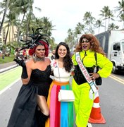 Teca Nelma marca presença na Parada do Orgulho LGBTQIAPN+ e reforça políticas públicas pela causa