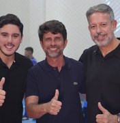 Arthur Lira e Álvaro Lira prestigiam inauguração de ginásio e reforçam compromisso com União dos Palmares