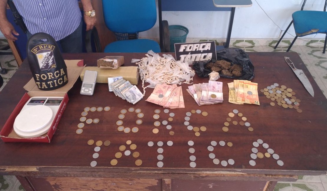 Polícia prende cadeirante em Arapiraca acusado de tráfico de drogas