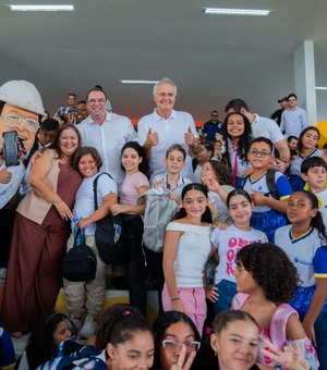 Luciano transforma o Bairro Baixa Grande com inauguração de moderna escola em tempo integral