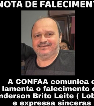 Morre em Arapiraca Anderson Brito Leite, o “Lobão”, ex-assessor político e servidor da educação
