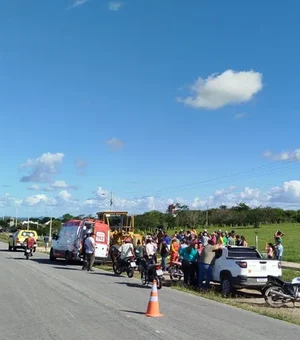 Homem morre atropelado por máquina durante limpeza de matagal em Inhapi