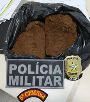 Jovem de 18 anos é preso como maconha na zona rural de Marechal Deodoro