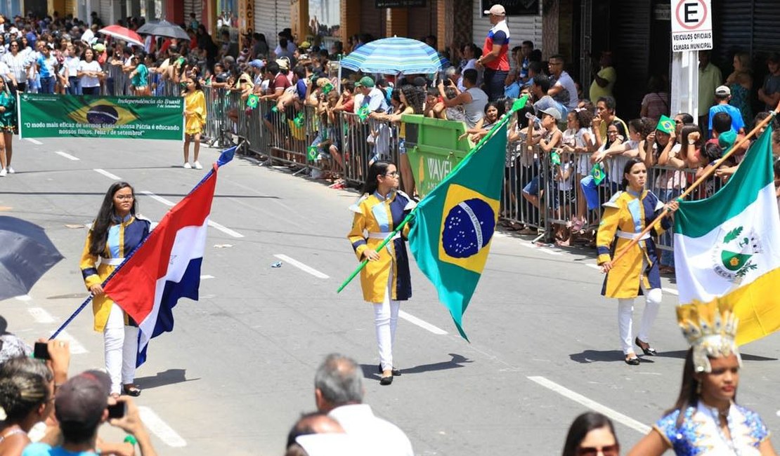 Prefeitura divulga programação do desfile cívico-militar de 7 de setembro