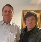 Alexandre de Moraes nega pedido de visita de Javier Milei a Bolsonaro