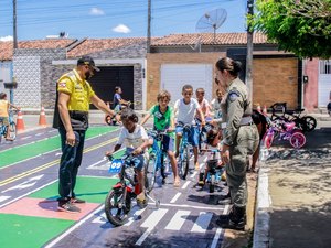 SMTT Penedo e Detran Alagoas orientam crianças do Vale do São Francisco sobre trânsito