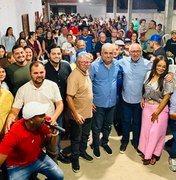 Alfredo Gaspar amplia base política e recebe apoio em Chã Preta ao Senado