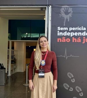 Perita do Instituto de Criminalística do Agreste participa de curso avançado e congresso técnico em São Paulo