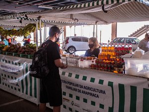 Feira da Agricultura Familiar ocorre toda quarta-feira no Arapiraca Garden Shopping