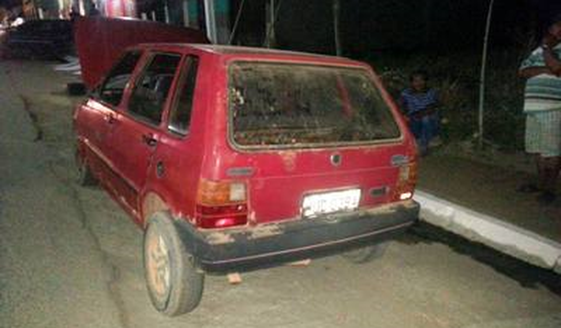 Polícia apreende veículo com queixa de roubo em Joaquim Gomes