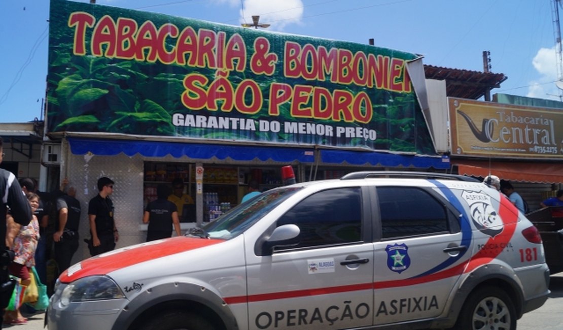 Polícia Civil apreende cigarros contrabandeados