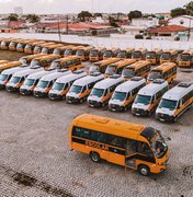 Nova frota do transporte escolar começa a trafegar em Maceió