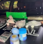 Ex-reeducando é preso com maconha e cocaína em apartamento na Santa Lúcia