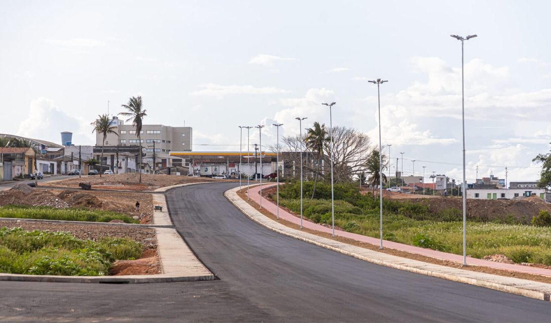 Mobilidade urbana em Arapiraca: binário da Marginal do Piauí avança 6 km