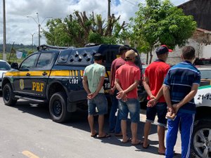 PRF prende homens por crime ambiental em São Miguel dos Campos
