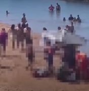 Mulher morre após afogamento na Praia da Sereia, em Maceió