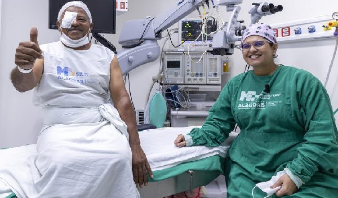 Exames e cirurgias oftalmológicas mudam a vida de milhares de alagoanos