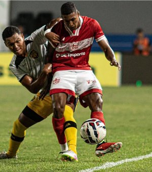 CRB empata com Amazonas e emenda quarta partida seguida sem vitória no Brasileirão