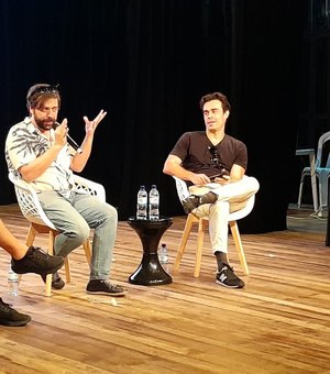 Diretor Fernando Coimbra e ator Erom Cordeiro contam suas experiências no 2º Festival de Cinema de Arapiraca