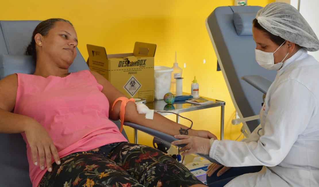 Hemoal promove coleta externa de sangue em Coruripe nesta quinta-feira (15)