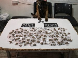 Adolescentes são flagrados com maconha e cocaína nos fundos de uma obra em Arapiraca