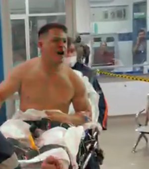 Vereador baleado em atentado promete honrar morte de assessor durante transferência para hospital