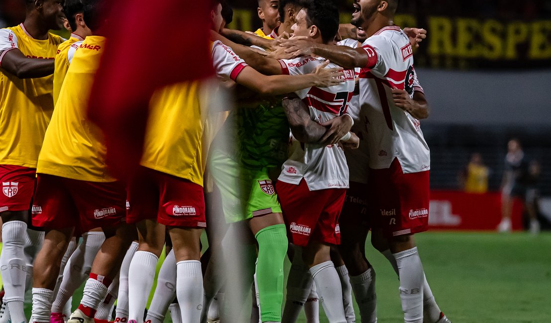 CRB e Vitória empatam em jogo da Copa do Nordeste