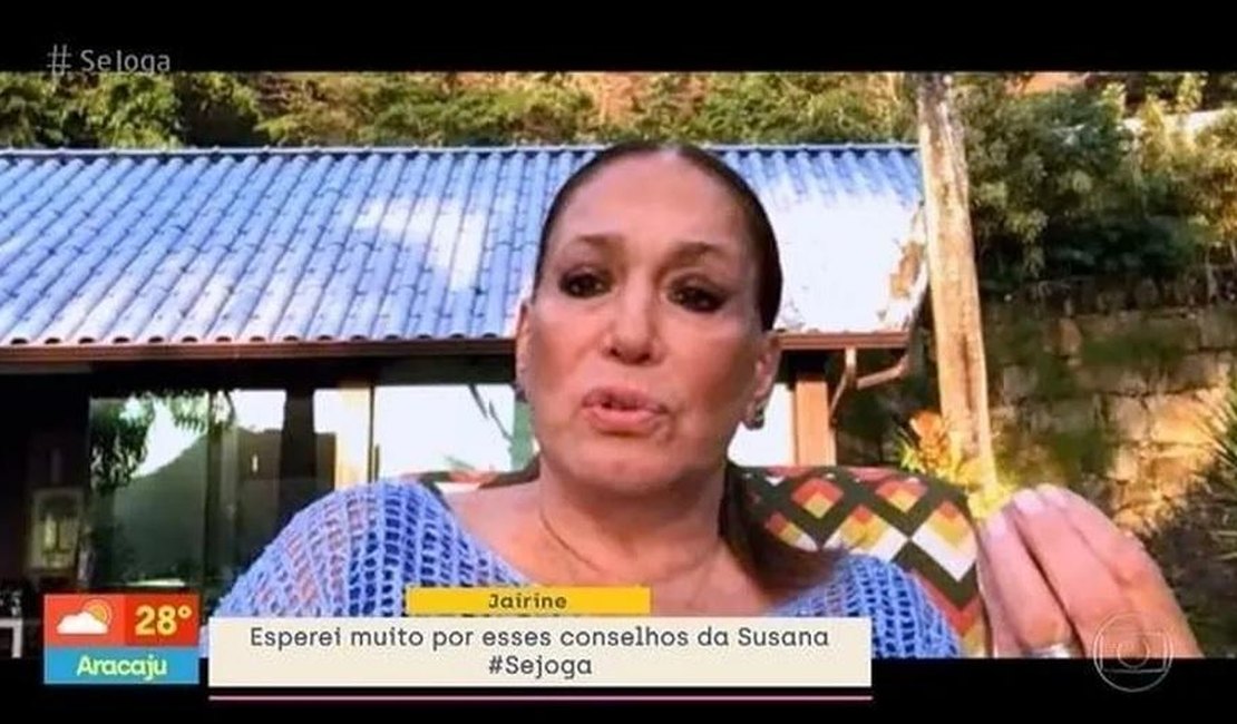 Susana Vieira revela quanto tempo que está sem beijar na boca