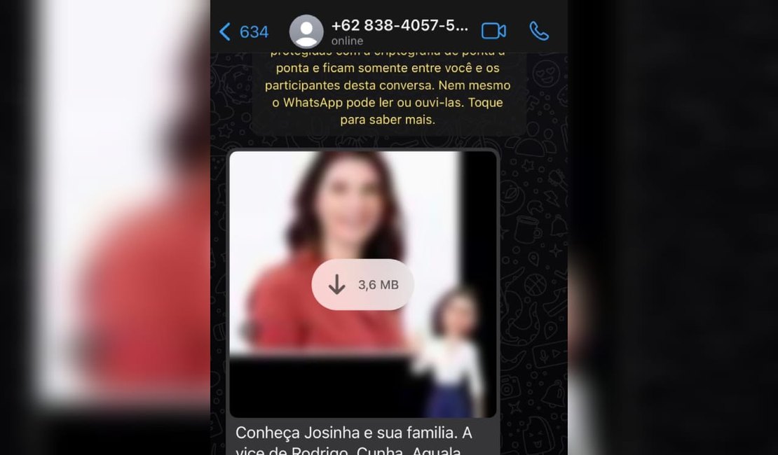 Mensagens com fake News sobre Jó Pereira são disparadas para eleitores alagoanos