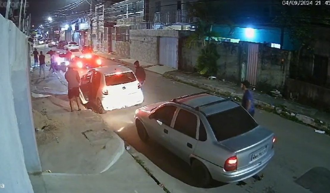 [Vídeo]  Imagens podem identificar autor de disparos em suposto confronto de torcidas