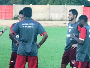 Em Varginha (MG), CRB encerra preparação para confronto com o Boa Esporte 