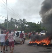 Manifestantes bloqueiam AL – 101 Norte em Maragogi