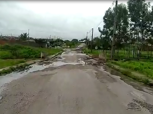 Chuvas prejudicam ainda mais situação no Conjunto Brivaldo Medeiros em Palmeira