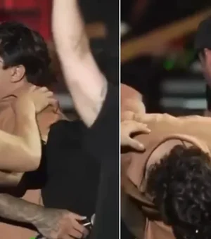 Cantor Nattanzinho Lima é retirado de palco por seguranças e viraliza