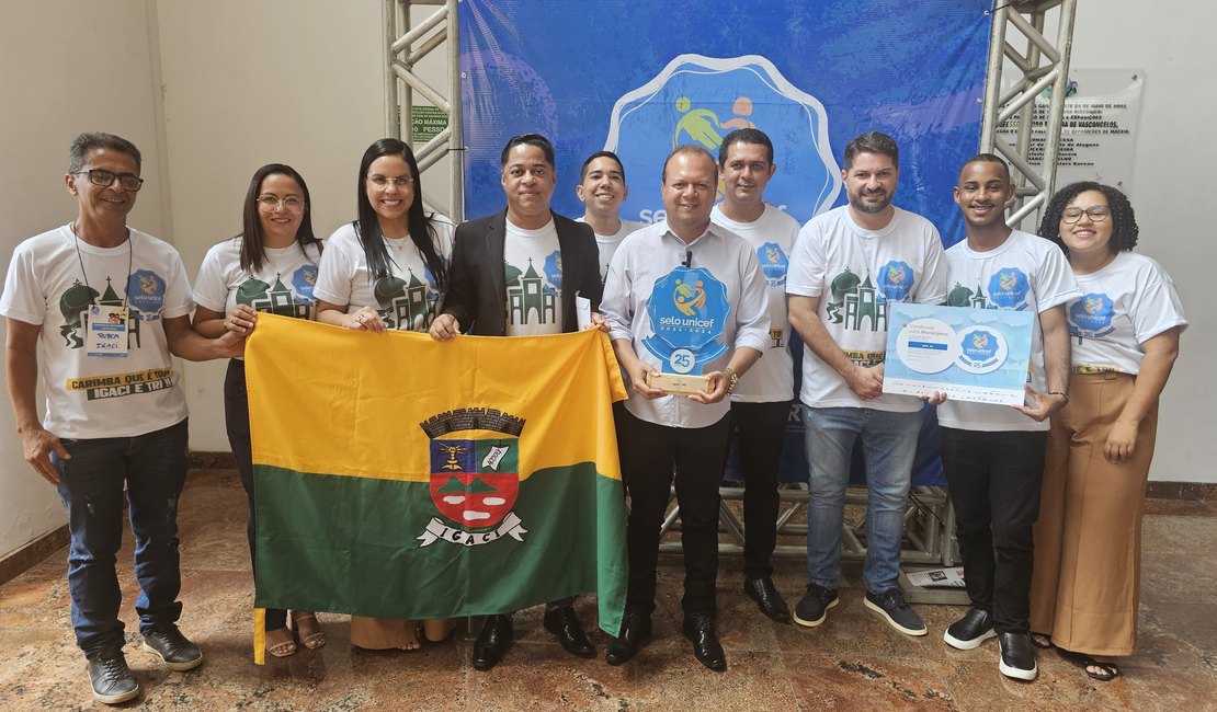 [Vídeo] Igaci recebe certificado do Unicef por reconhecimento de ações em benefício de crianças e adolescentes