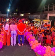 Mayara de Carro Véio faz grande ato político em Jacuípe