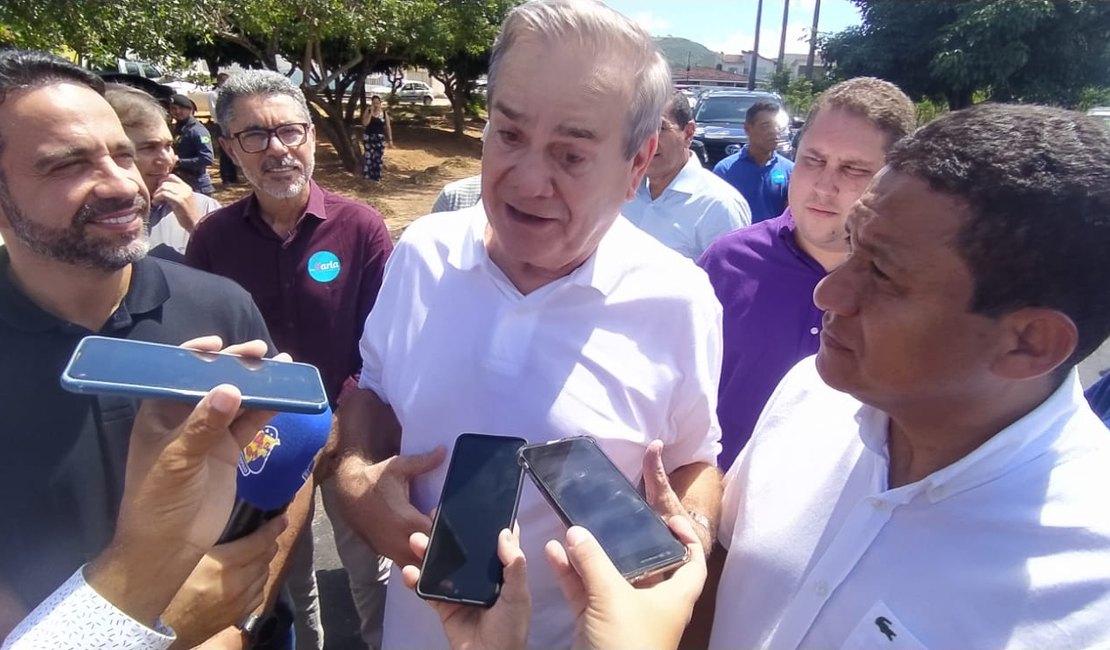 Governador Paulo Dantas entrega pavimentação asfáltica no bairro Juca Sampaio nesta quarta (10) em Palmeira