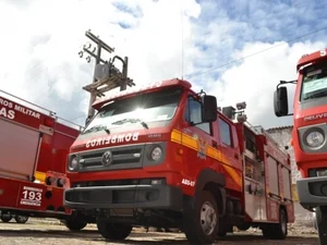 Bombeiros resgatam motorista de caminhão que colidiu em árvore em Arapiraca